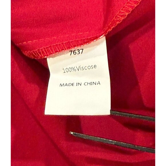 NWT PrettyGarden Summer Flowy Maxi Dress Cap Sleeve V-Neck Smocked Womens Large - Picture 9 of 13